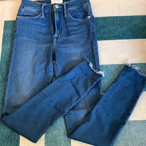 FRAME JEANS Size 27. Super skinny. NWOT